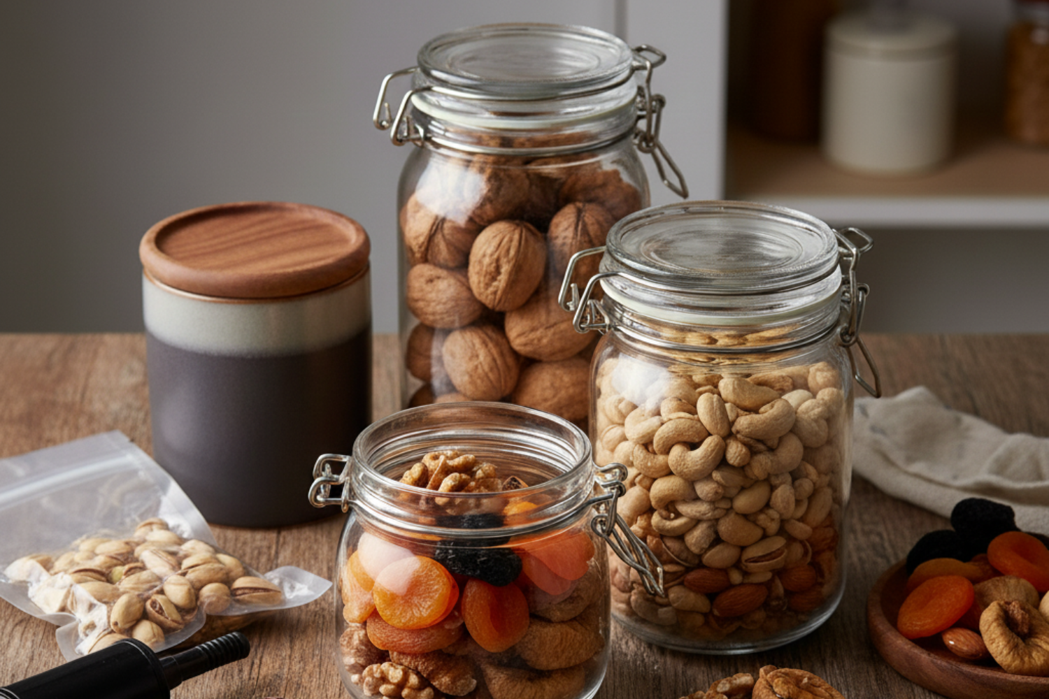 Best Way to Store Dry Nuts & Dry Fruits So They Stay Fresh Longer